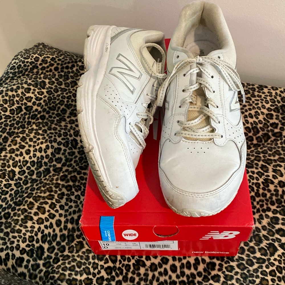 New Balance white size 10 W